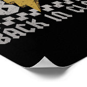 Abcd Back In Cl First Day Back To School Teacher S Poster (Ecke)