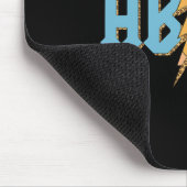 Abcd Bleistift Blitz Rock'n Roll Lehrer Zurück Zu  Mousepad (Ecke)