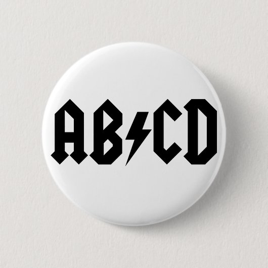 ABCD Einzelteil Button (Vorderseite)