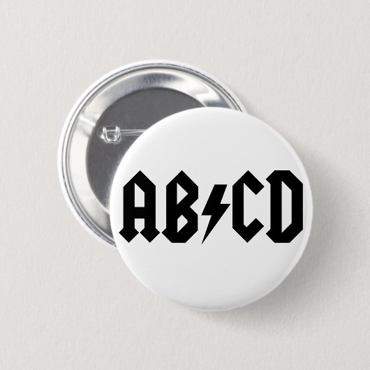 ABCD Einzelteil Button (Vorne & Hinten)