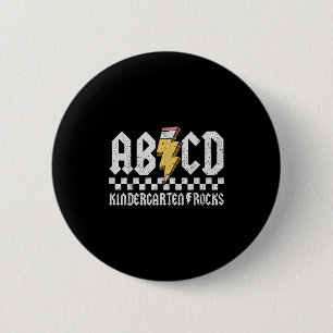 Abcd Kindergarten Rocks Bleistift Blitzlehrer Button