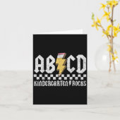 Abcd Kindergarten Rocks Bleistift Blitzlehrer Karte (Gelbe Blume)
