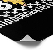 Abcd Kindergarten Rocks Bleistift Blitzlehrer Poster (Ecke)