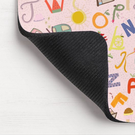 ABCD-Muster Mousepad (Ecke)