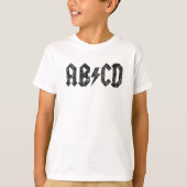 ABCD Rocks T-Shirt (Vorderseite)