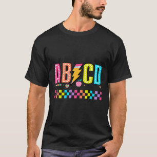 Abcd Zur Schule gehendes Oberteil T-Shirt