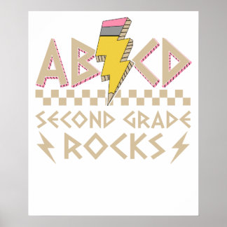 abcd zweite Klasse rocks Poster
