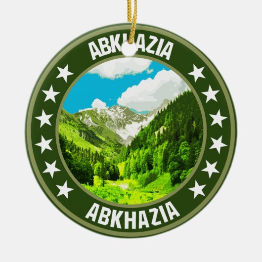 Abchasien Keramik Ornament (Vorne)