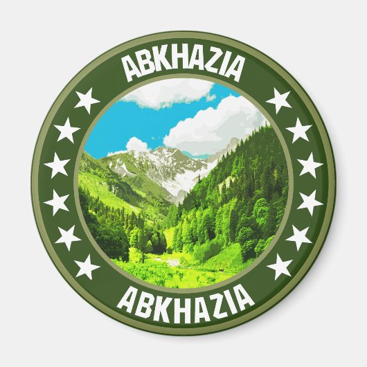 Abchasien Magnet (Vorne)