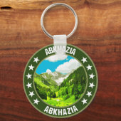 Abchasien Schlüsselanhänger (Rückseite)