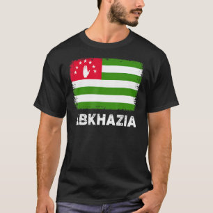 Abchasische Flagge Unterstützung abchasische Mensc T-Shirt