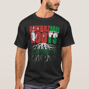 Abchasische Wurzeln Abchasien-Flagge T-Shirt