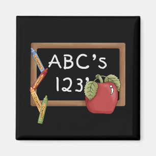 Abcs 123s Tshirts und Geschenke Magnet