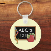 Abcs 123s Tshirts und Geschenke Schlüsselanhänger (Vorderseite)