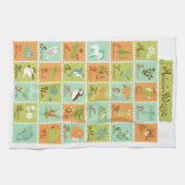 ABCs... Alaskan Wildlife Geschirrtuch (Horizontal)