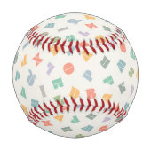 ABCs - Alphabet Custom Baby's 1. Baseball (Rückseite)