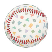 ABCs - Alphabet Custom Baby's 1. Baseball (Vorderseite Links)