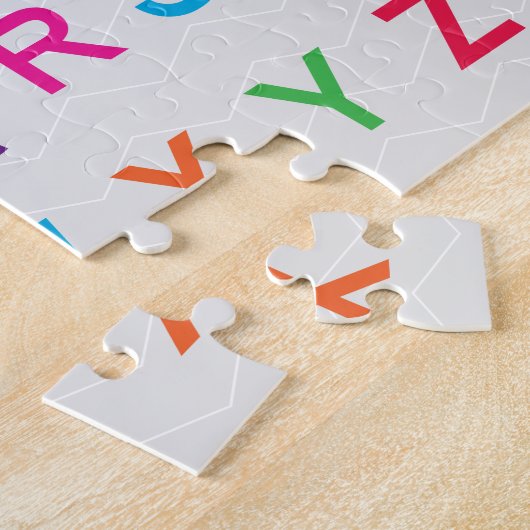 ABCs Alphabet-Lernen farbenfrohe ABC-Buchstaben Puzzle (Seite)