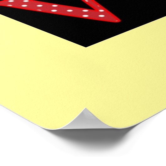 ABCs attraktiver, heller und farbenfroher ALPHABET Poster (Ecke)