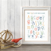 ABCs der Selbstversorgung Poster