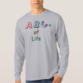 ABCs des Lebens T-Shirt (Vorderseite)