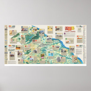 ABCs des York Landkreis Poster