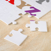 ABCs farbenfrohe Buchstaben Puzzle (Seite)