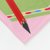 ABC's Fleece Blanket (Ecke)