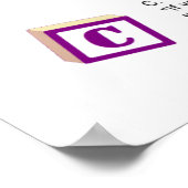 ABCs Heilsposter Poster (Ecke)