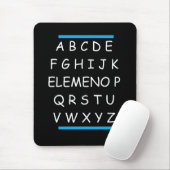 ABCs lustiges Sarcastic Grammar Mousepad (Mit Mouse)