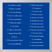 ABC's of adulthood Poster (Vorne)