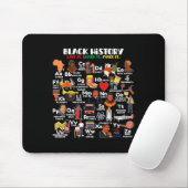 Abcs Of Black History Month Pride Live It Learn It Mousepad (Mit Mouse)