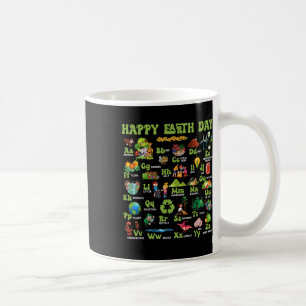 Abcs of Earth Day Teacher Rettete unsere Planet-Na Kaffeetasse
