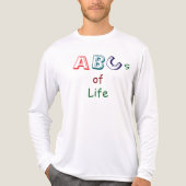 ABCs of Life T-Shirt Tri-Blend Shirt (Vorderseite)