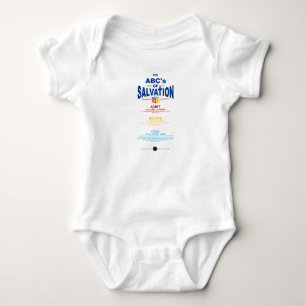 ABCs of Salvation Baby Strampler
