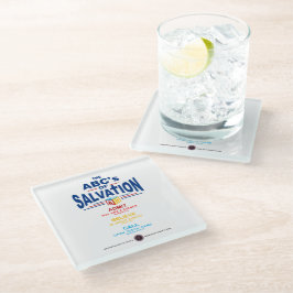 ABCs of Salvation Glasuntersetzer