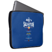 ABCs of Salvation Laptopschutzhülle (Vorne Rechts)