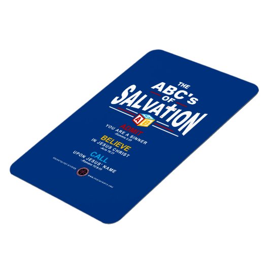 ABCs of Salvation Magnet (Linke Seite)