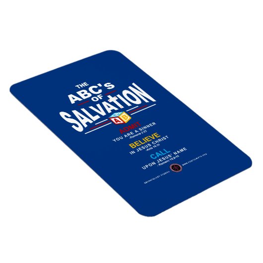 ABCs of Salvation Magnet (Rechte Seite)