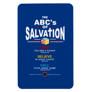 ABCs of Salvation Magnet