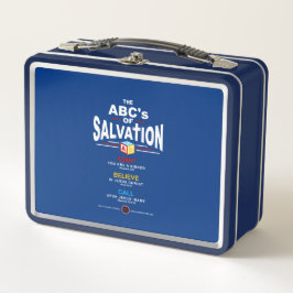 ABCs of Salvation Metall Brotdose