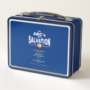 ABCs of Salvation Metall Brotdose