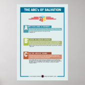 ABCs of Salvation Poster (Vorne)