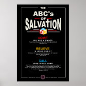ABCs of Salvation Poster (Vorne)