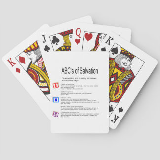 ABCs of Salvation Spielkarten