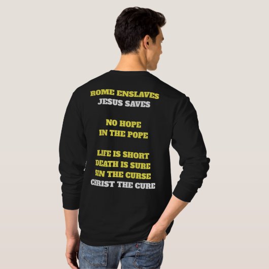 ABCs of Salvation T - Shirt (Long Sleeves) (Schwarz voll)