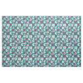 ABCs Rosa u. blauer Entwurf Stoff (Fat Quarter (45,7 x 55,9 cm))