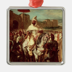 Abd AR-Rahman Sultan von Marokko Ornament Aus Metall
