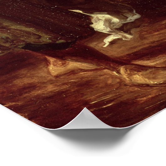 Abd Ar-Rahman Sultan von Marokko Poster (Ecke)