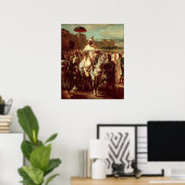 Abd Ar-Rahman Sultan von Marokko Poster (Heimbüro)